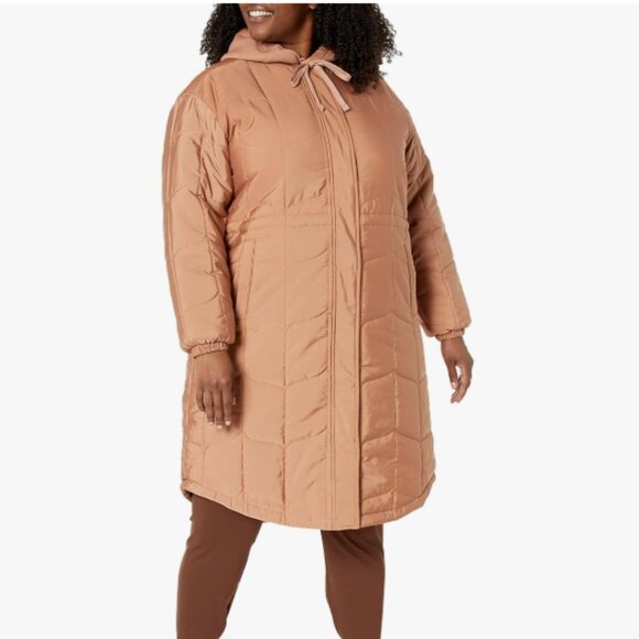 Amazon Essentials Jackets & Blazers - Amazon Essentials Women's Oversized Quilted Coat Plus Size 2X, NWT